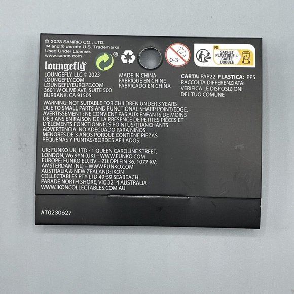 Loungefly My Melody & Kuromi Glitter Phones Enamel Pin Set - Picture 4 of 4